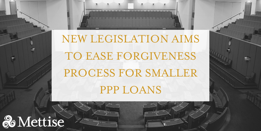New Legislation Aims to Ease Forgiveness Process for Smaller PPP Loans